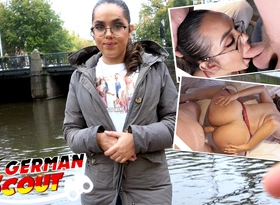 German Scout - Curvy Big Exasperation College Teen Esperanza Del Horno Talk to Toss Fuck