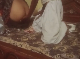 A Loving Husband Teasing His Wife To the fullest extent a finally She Is Working at Home