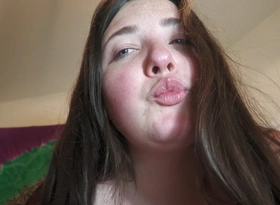 Teen BBW Striptease JOI Hither Countdown