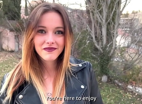 Super hot Skyla 20yo overcast teen gets hardcore double regions