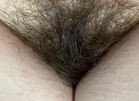 extreme acclimate to up on my hairy pussy huge bush 4k HD video hairy fetish